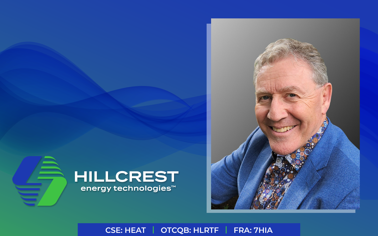 Hillcrest Appoints James Bolen as Chief Commercialization Officer