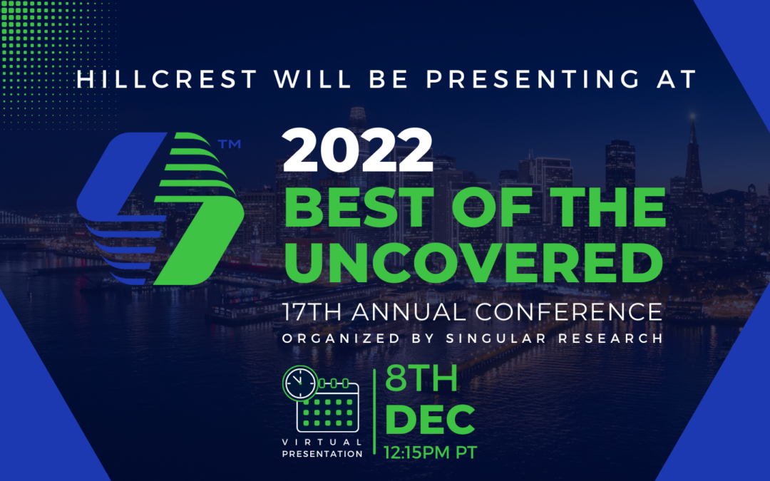 Hillcrest Energy Technologies to Present at Best of the Uncovered Investor Conference; Provides Update on Recent Activities