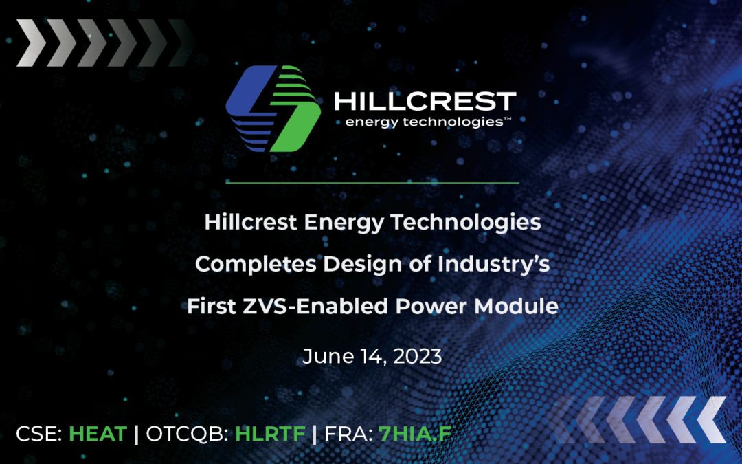 Hillcrest Completes Design of EV Industry’s First  ZVS-enabled Power Module