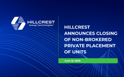 Hillcrest Announces Closing of Non-Brokered Private Placement of Units