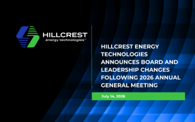 Hillcrest Energy Technologies Announces Board and Leadership Changes Following 2026 Annual General Meeting