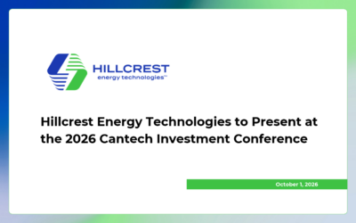 Hillcrest Energy Technologies to Present at the 2026 Cantech Investment Conference